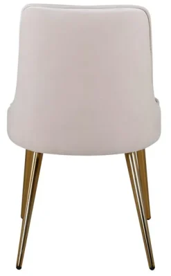 Reforma Stol 'Elverum Deluxe' - Beige/Mässing