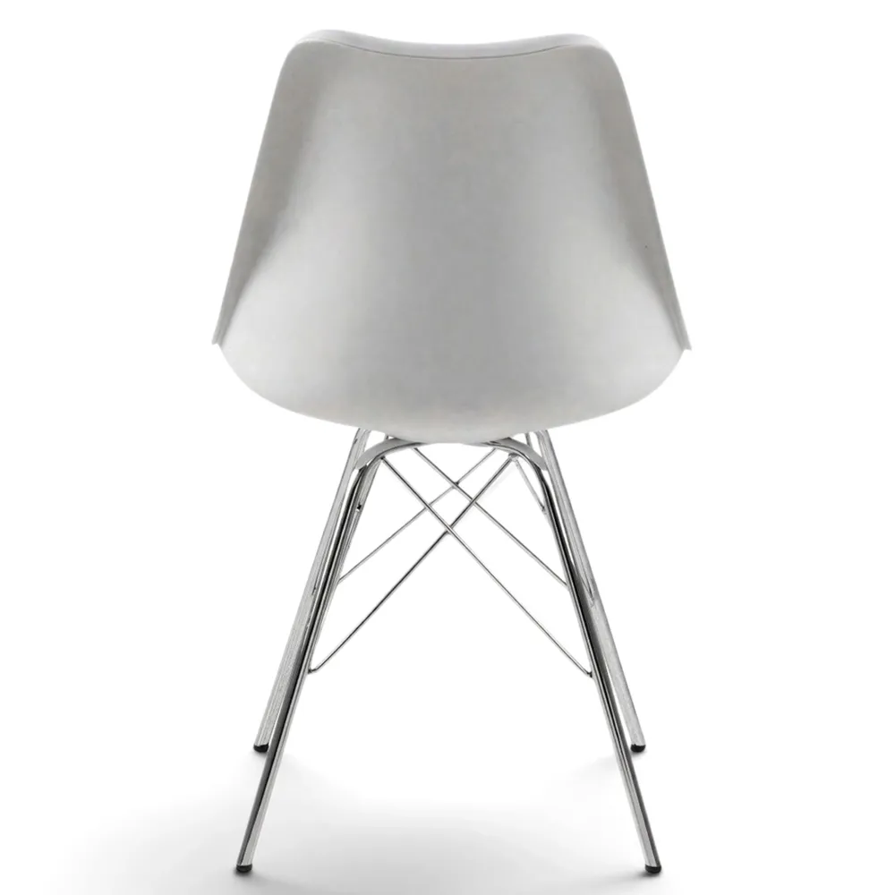 Reforma Stol 'Eris' - Vit/Silver