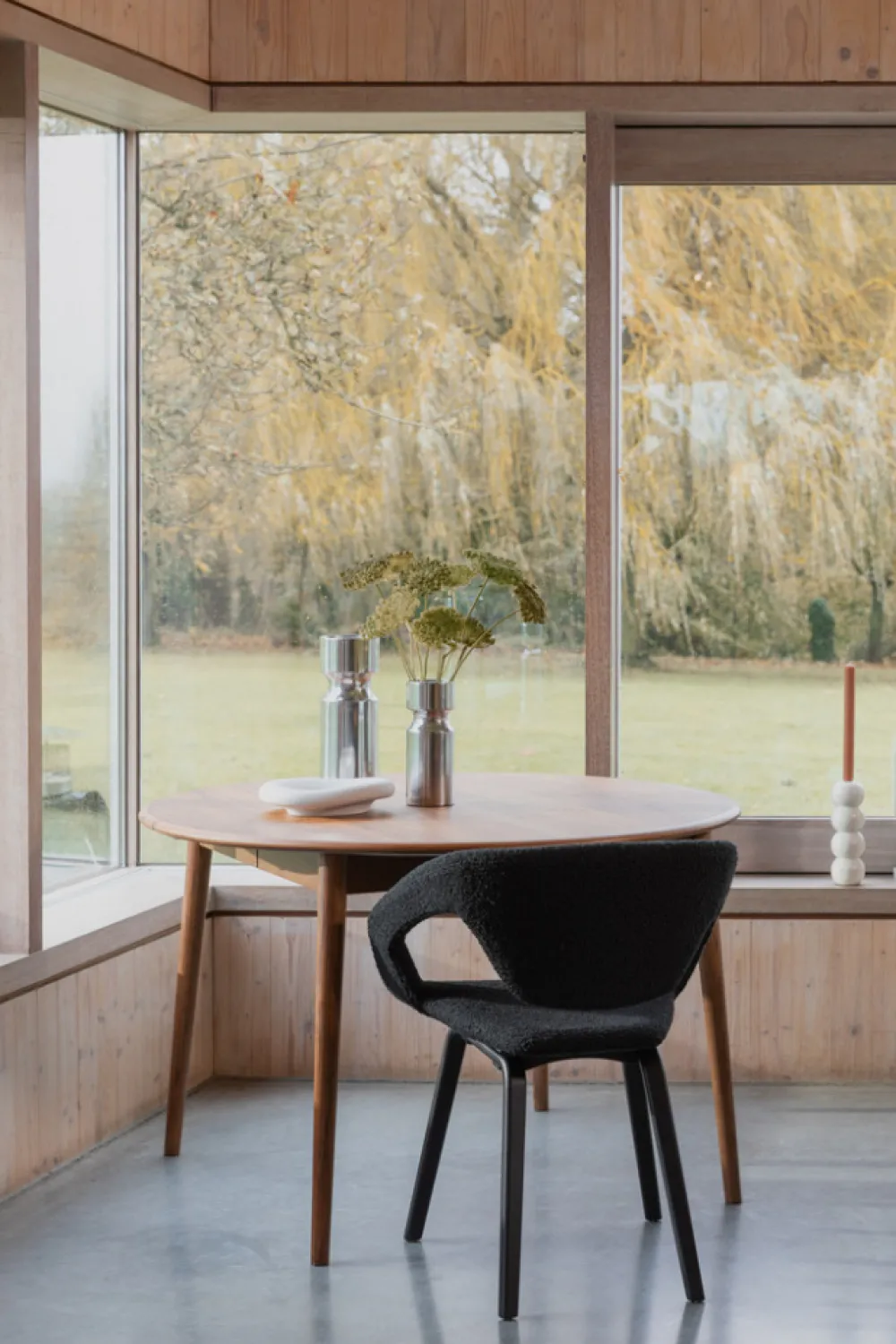 Zuiver Stol 'Flexback' - Svart