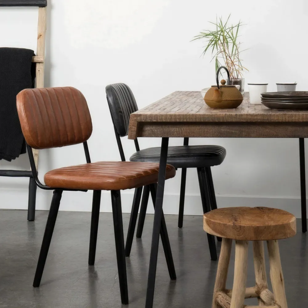 Reforma Stol 'Jake' - Vintage/Brun