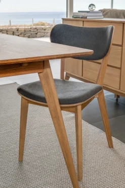 Rowico Home Stol - 'Kato' - Ek/Mörkgrå