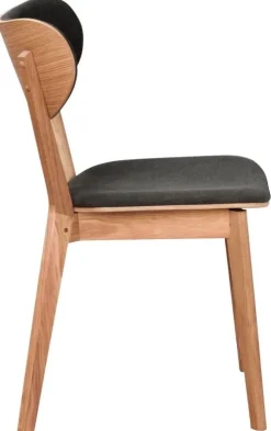 Rowico Home Stol - 'Kato' - Ek/Mörkgrå