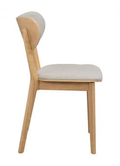 Rowico Home Stol 'Kato' - Grå/beige