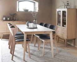 Rowico Home Stol 'Kato' - Mörkgrå/Vitpigmenterad