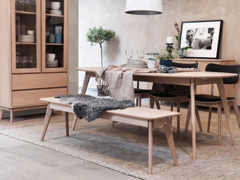 Rowico Home Stol 'Kato' - Mörkgrå/Vitpigmenterad