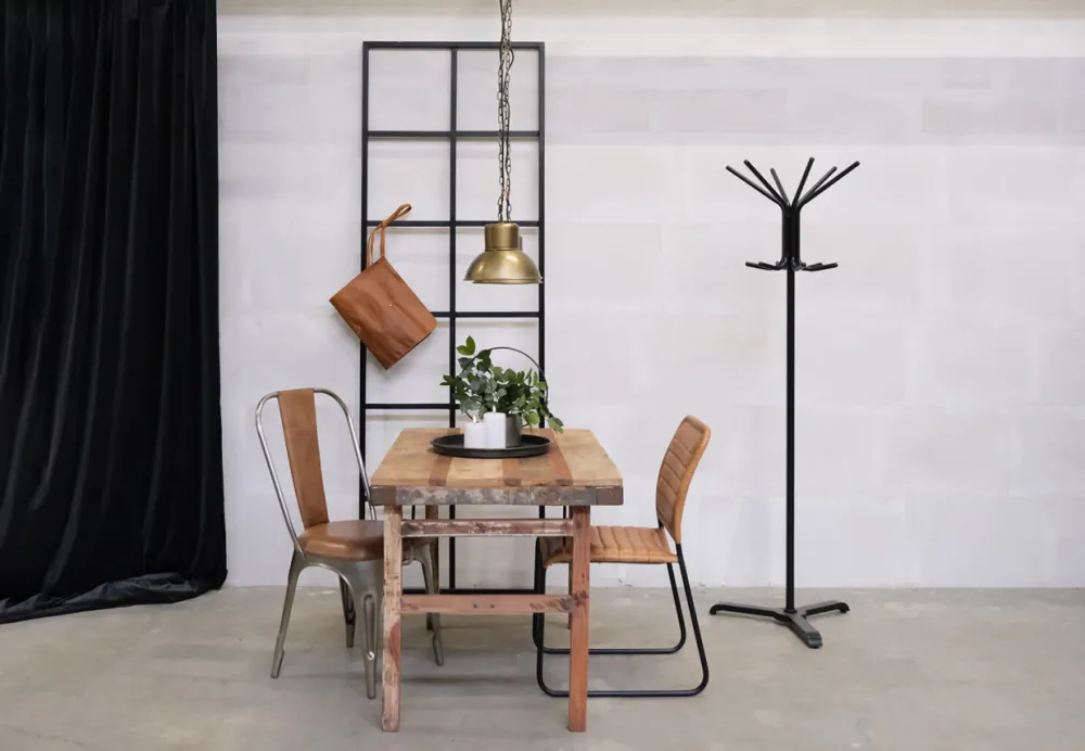 Trademark Living Stol 'Ken' - Läder