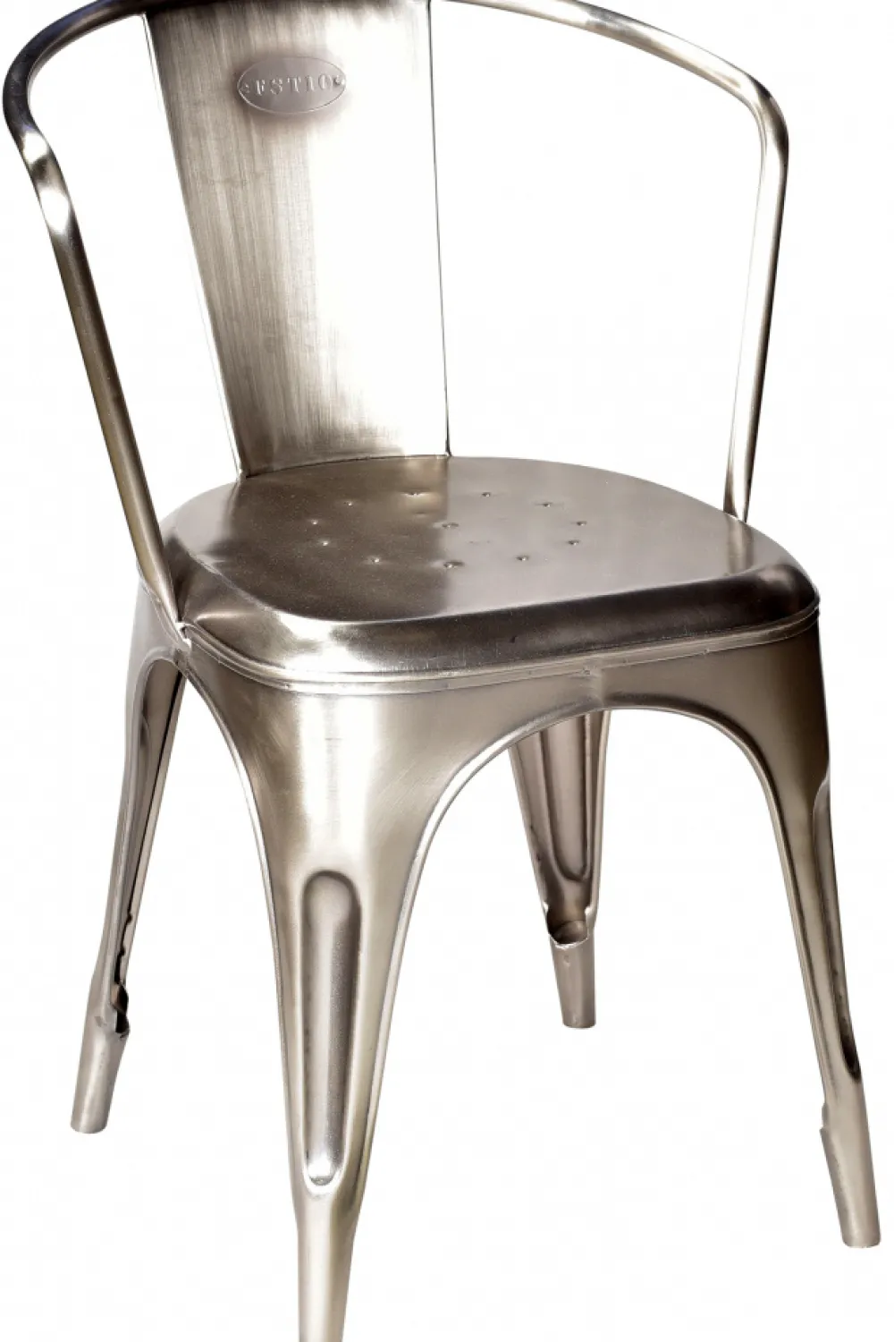 Vintage Stol 'Living' - Chrome