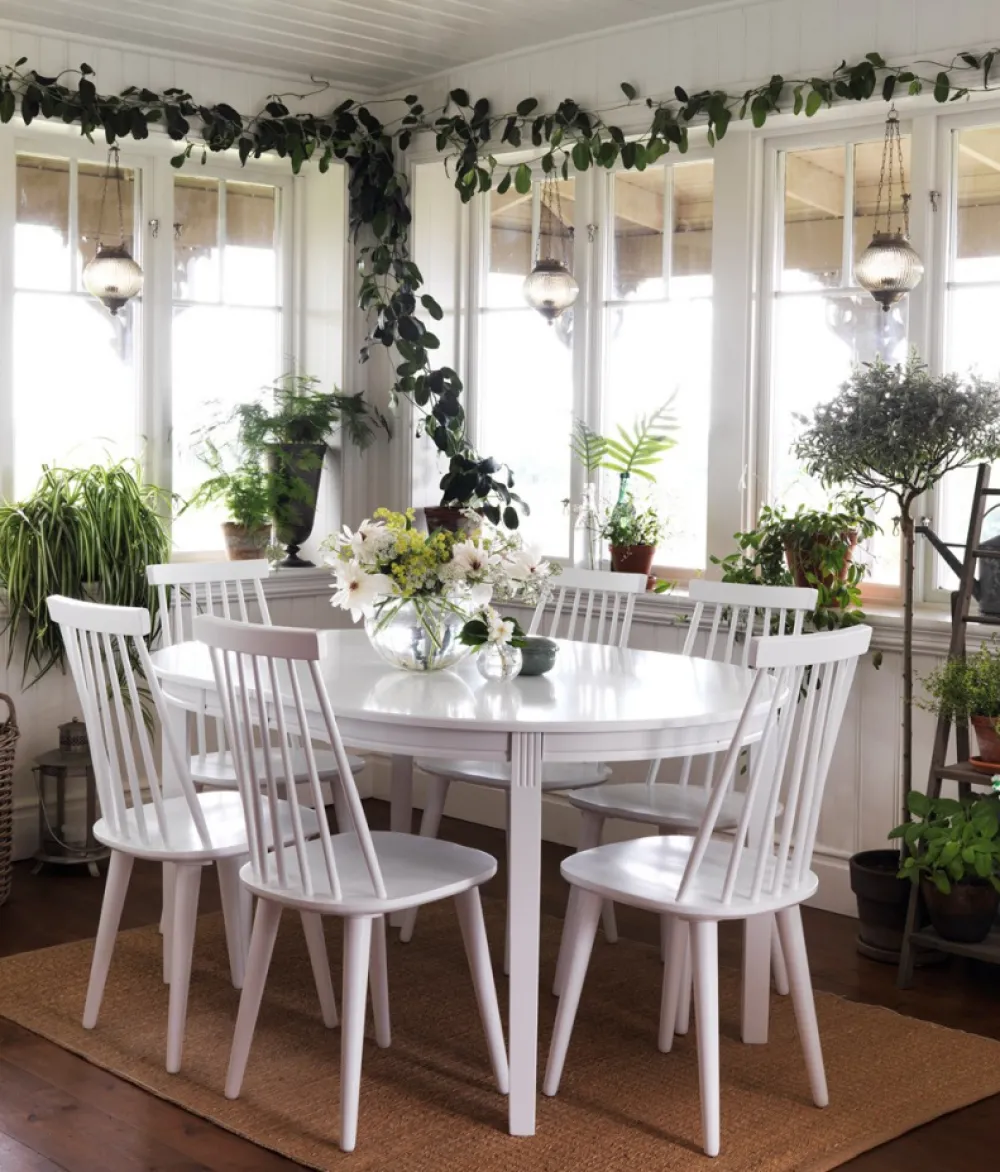 Rowico Home Stol 'Lotta' - Vit
