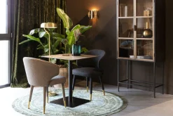 Dutchbone Stol 'Lunar' - Svart