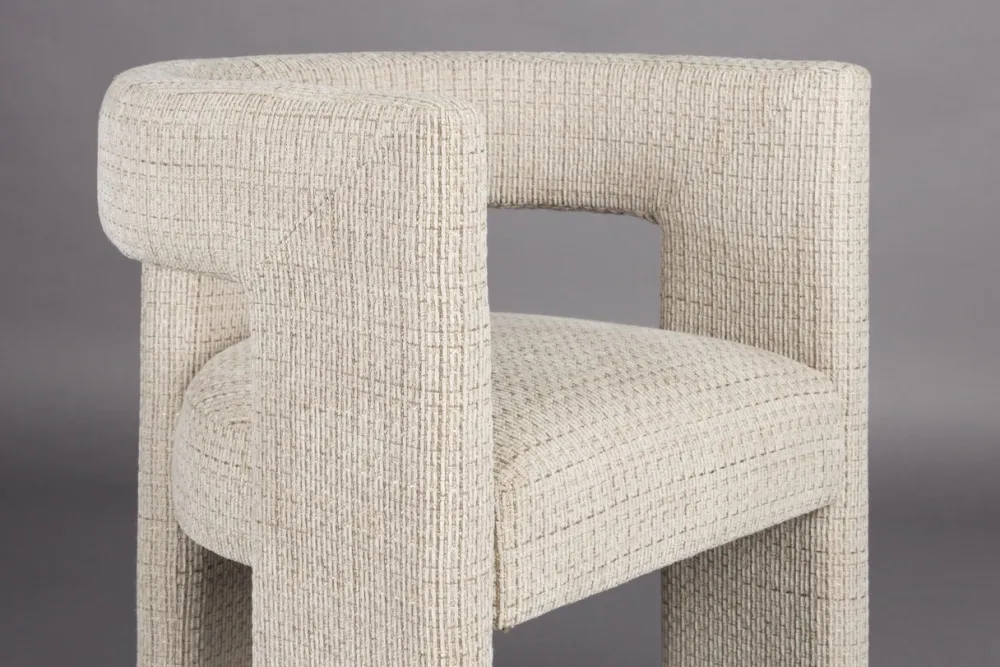 Dutchbone Stol 'Medina' - Beige