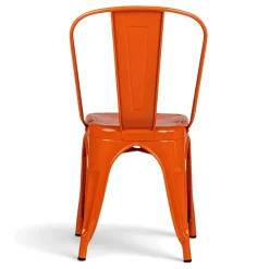 KDESIGN Stol 'Montmartre' - Orange lack