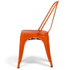 KDESIGN Stol 'Montmartre' - Orange lack