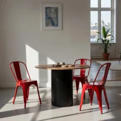KDESIGN Stol 'Montmartre' - Röd lackad