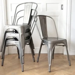 KDESIGN Stol 'Montmartre' - Rustik stål