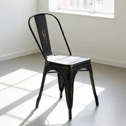 KDESIGN Stol 'Montmartre' - Vintage svart/antik