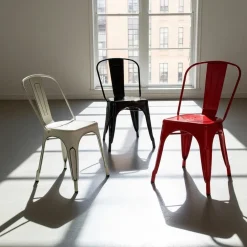 KDESIGN Stol 'Montmartre' - Vintage svart/antik