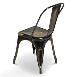 KDESIGN Stol 'Montmartre' - Vintage svart/antik