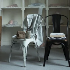 KDESIGN Stol 'Montmartre' - Vintage svart