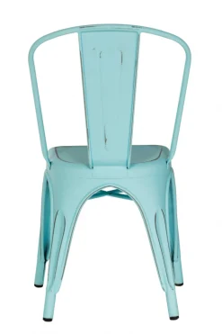 KDESIGN Stol 'Montmartre' - Vintage turkos