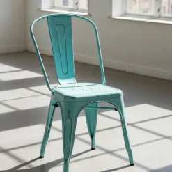 KDESIGN Stol 'Montmartre' - Vintage turkos