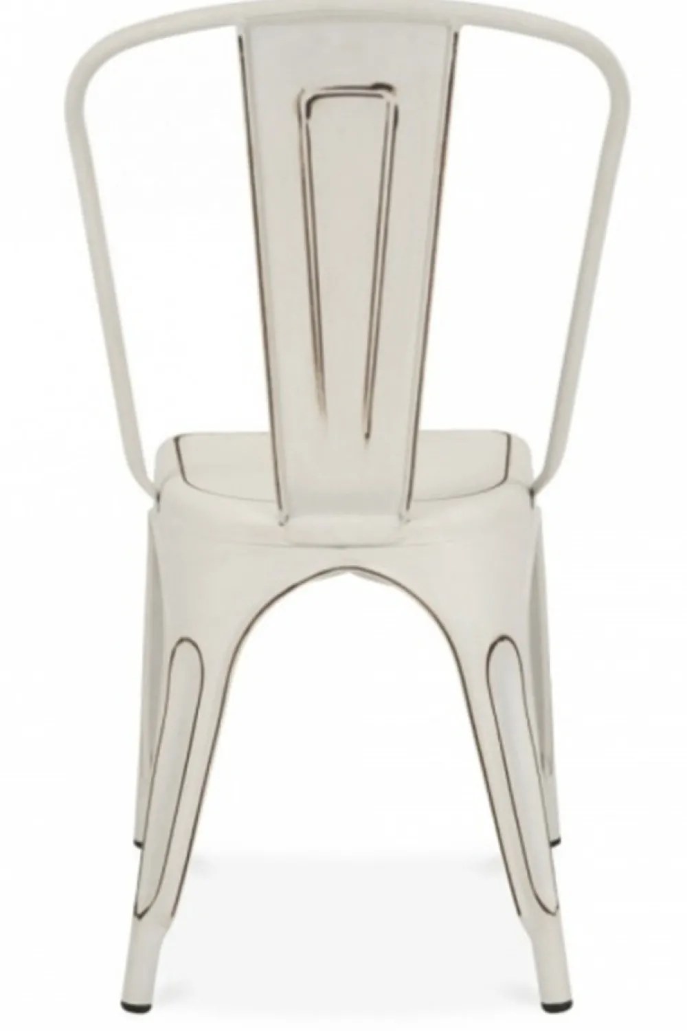 KDESIGN Stol 'Montmartre' - Vintage vit