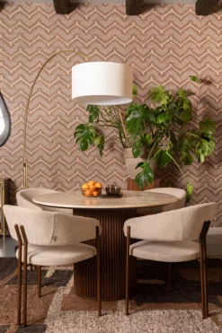 Dutchbone Stol 'Nadia' - Beige