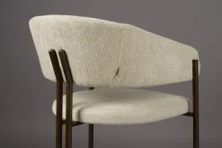 Dutchbone Stol 'Nadia' - Beige