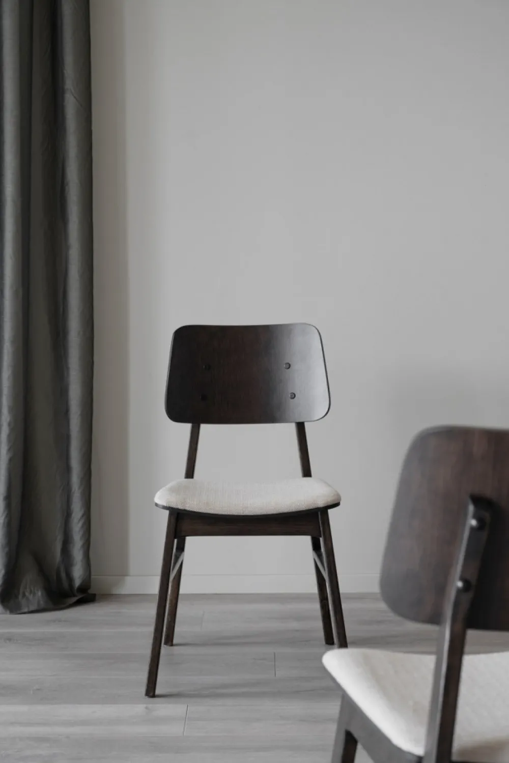 Rowico Home Stol 'Nagano' - Natur/Beige