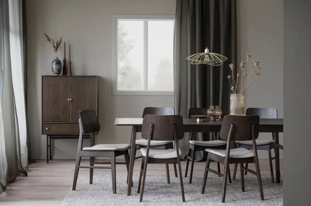 Rowico Home Stol 'Nagano' - Natur/Beige