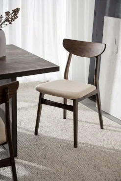 Rowico Home Stol 'Rodham' stol - Brun/Beige