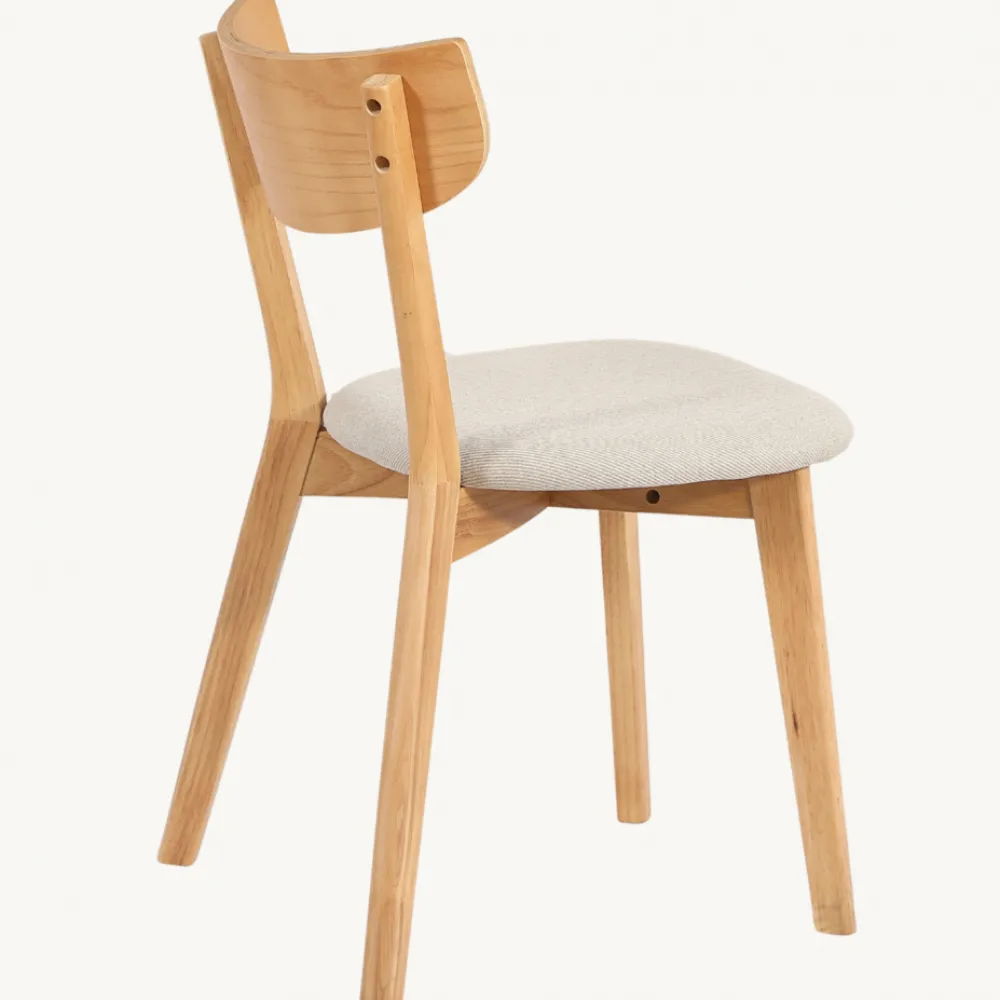 Reforma Stol 'Saba' - Ek/Beige