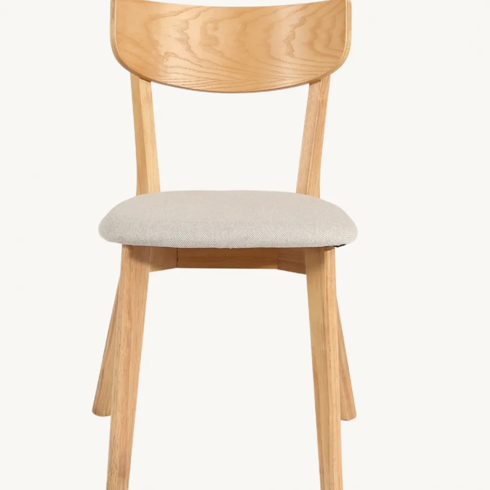 Reforma Stol 'Saba' - Ek/Beige