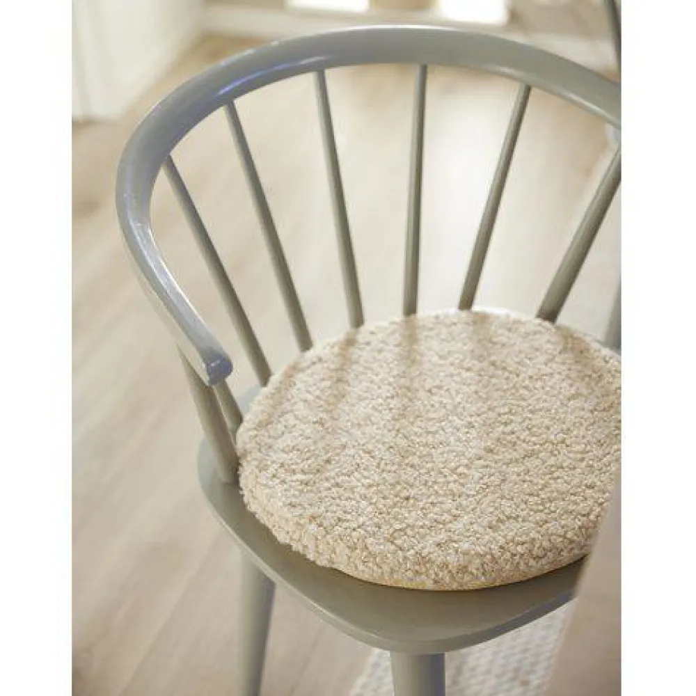 Svanefors Stolsdyna 'Teddy' D38 - Beige