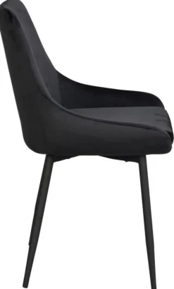 Rowico Home Stol 'Sierra' - Svart Sammet