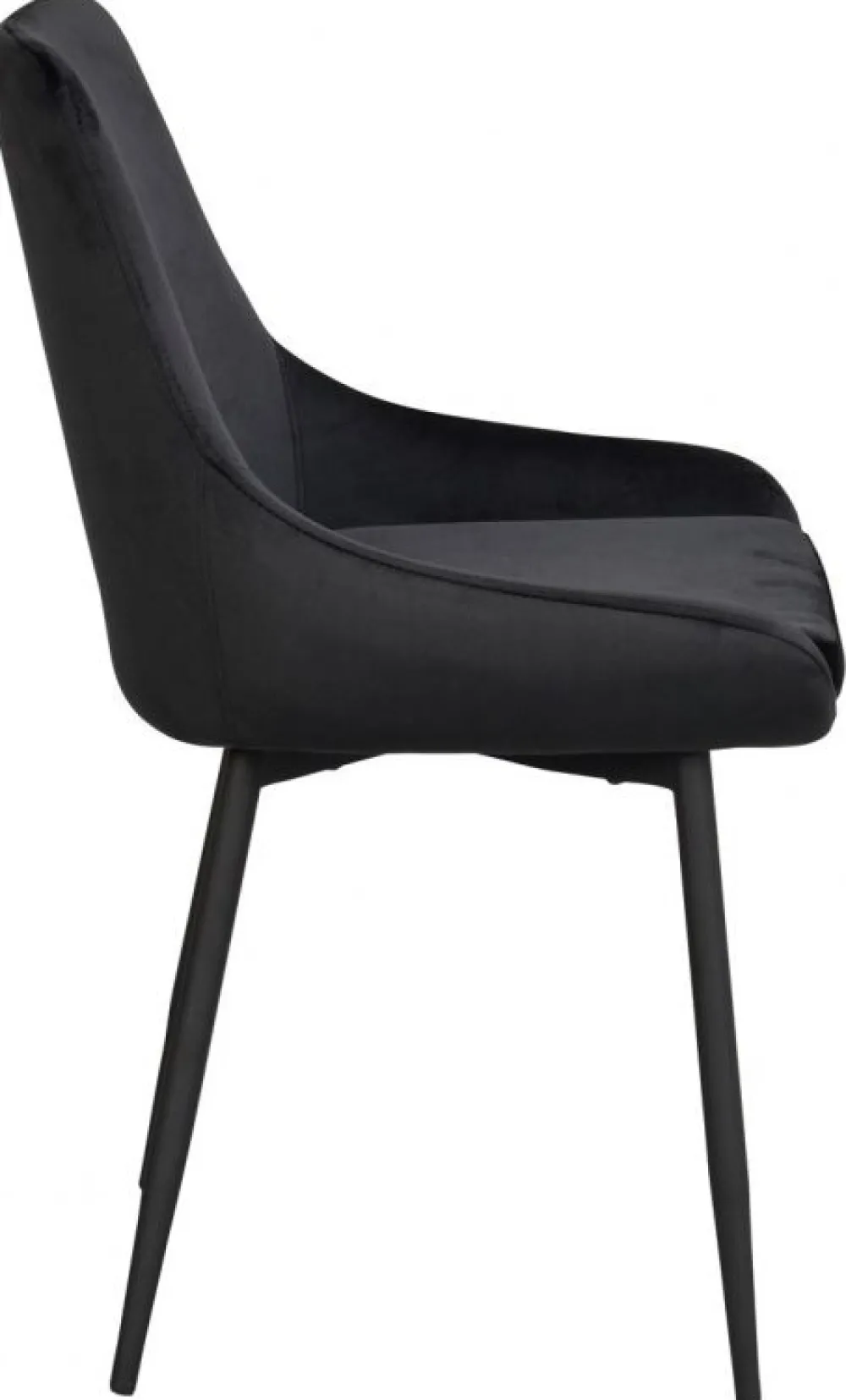 Rowico Home Stol 'Sierra' - Svart Sammet
