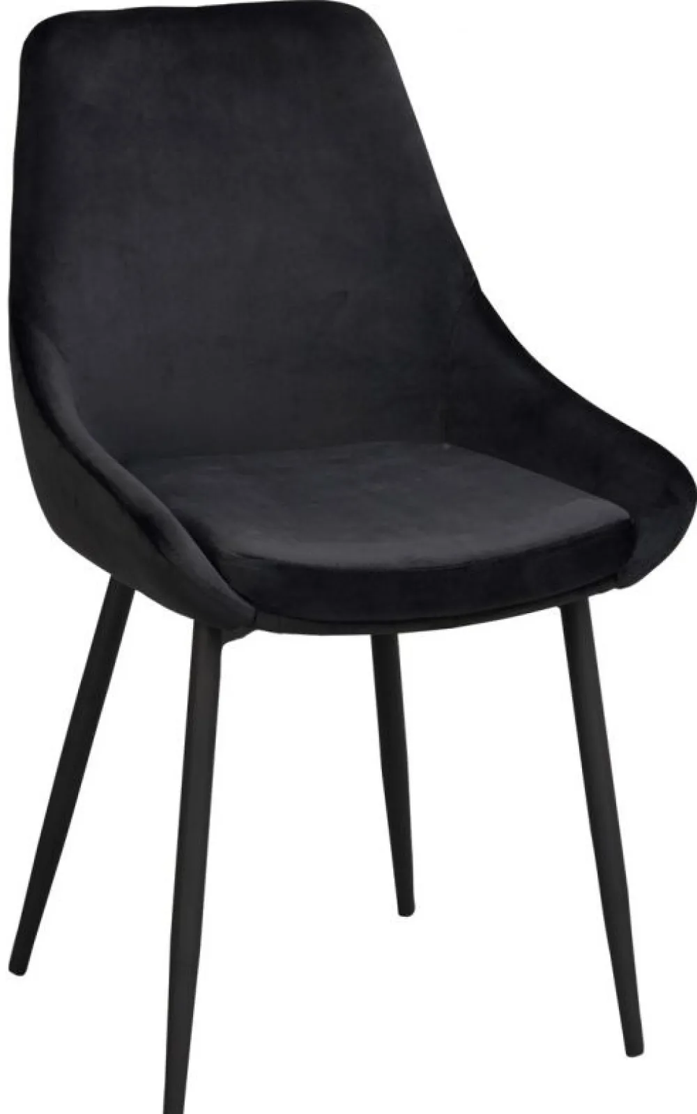 Rowico Home Stol 'Sierra' - Svart Sammet