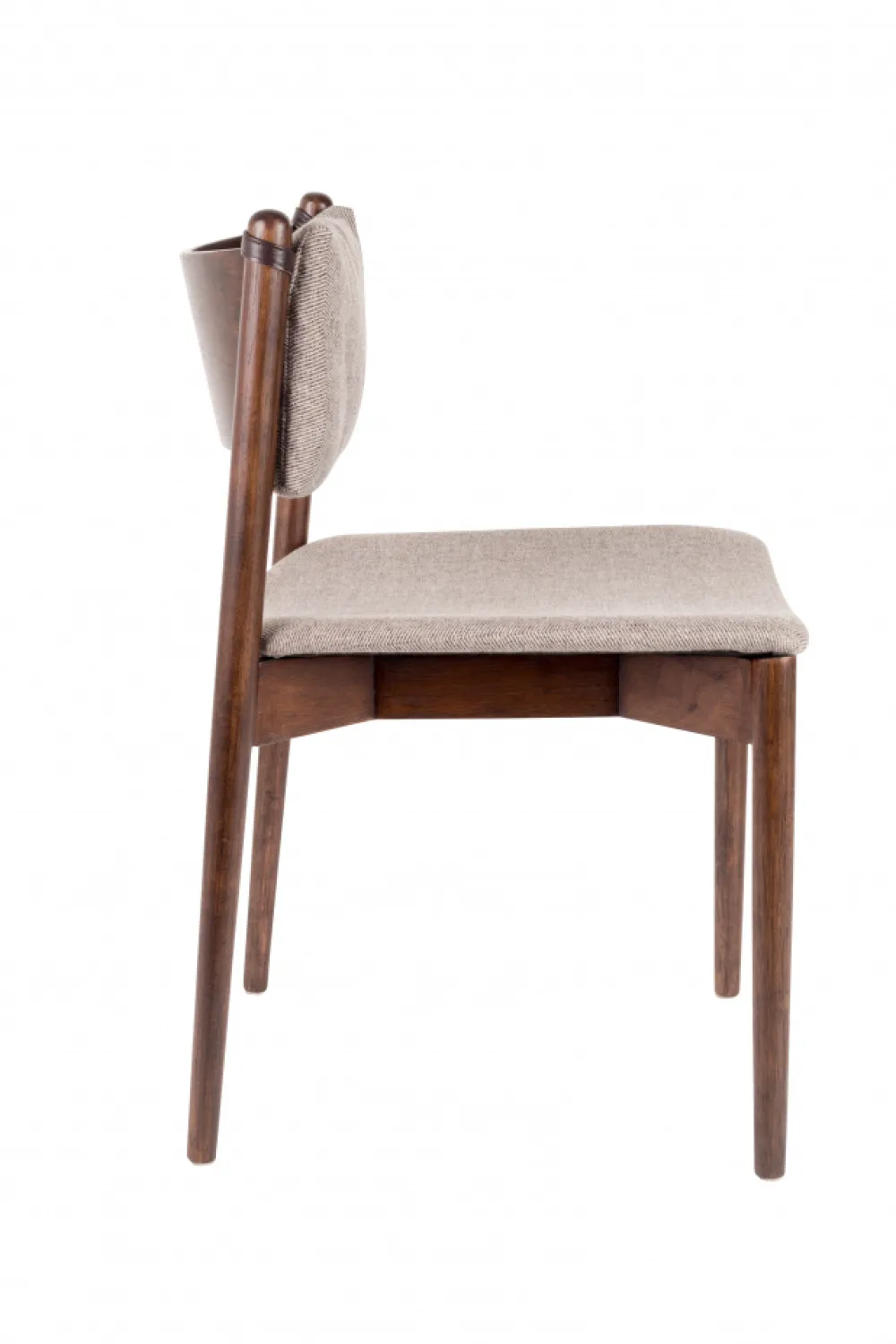 Dutchbone Stol 'Torrance' - Beige/Brun