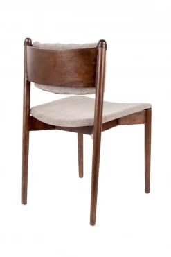 Dutchbone Stol 'Torrance' - Beige/Brun