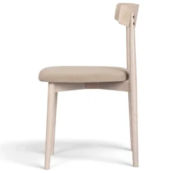 Reforma Stol 'Ystad' - Vit ek/Beige