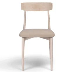 Reforma Stol 'Ystad' - Vit ek/Beige