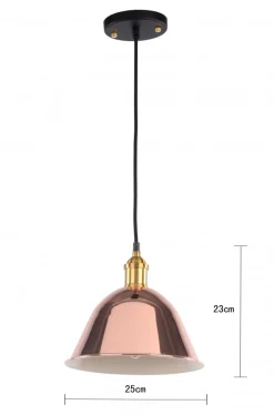 Fair Glare Taklampa 'Rose' - Roséguld
