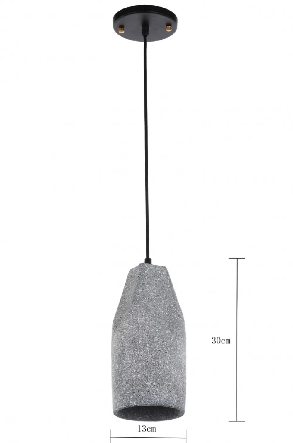 Fair Glare Taklampa 'Stone Cylinder' - Cement