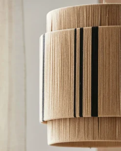 Nordal Taklampa 'Vinata' - Beige/Svart