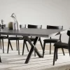 Rowico Home Tilläggsskiva 'Brooklyn' 50x95cm - Mörkbrun