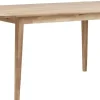 Rowico Home Tilläggsskiva 'Filippa' 50x90cm - Vitpigmenterad Ek
