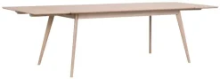 Rowico Home Tilläggsskiva 'Yumi' 45x90cm - Vitpigmenterad ek