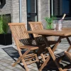 Garden Prestige Trädgårdsbord 'Oviedo' 120x80cm - Ek