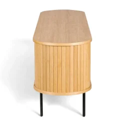Reforma Tv bänk 'Holmvik' - Natur/Svart