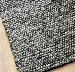 Reforma x Trendcarpet Ullmatta 'Avafors Wool Bubble' - Grå