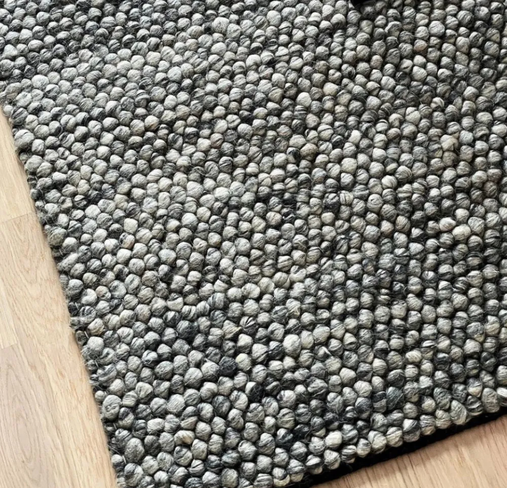 Reforma x Trendcarpet Ullmatta 'Avafors Wool Bubble' - Grå